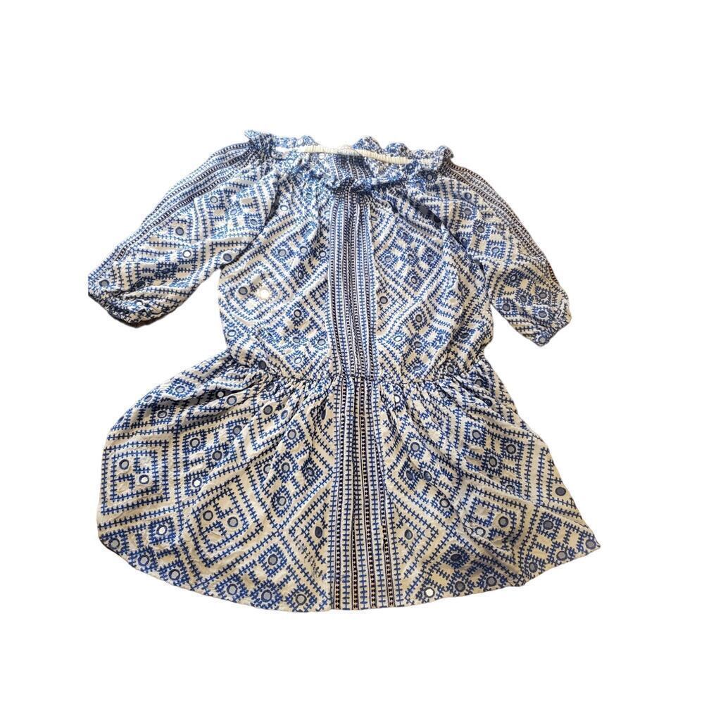 Pia Pauro Embroidered/‎ Embellished Off Shoulder Dress sz Large